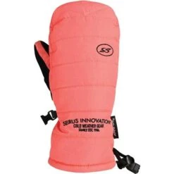 Seirus Seirus Puff Pal Mitt - Youth -Ski Sales Shop 1564 junior puff pall mitt coral