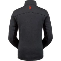 Spyder Men's Encore Full Zip Fleece Jacket -Ski Sales Shop 191250001 encore fz flc blkback