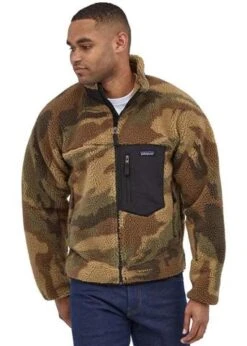 Patagonia Men's Classic Retro-X Jacket -Ski Sales Shop 2122 patagonia mensclassicretroxjacket kansasskyclassictan