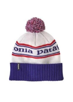 Patagonia Powder Town Beanie -Ski Sales Shop 2122 patagonia powdertownbeanie parkstripevikingblue