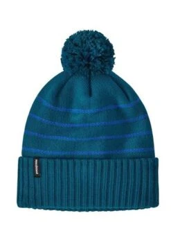 Patagonia Powder Town Beanie -Ski Sales Shop 2122 patagonia powdertownbeanie perennialstripeknitstellarblue
