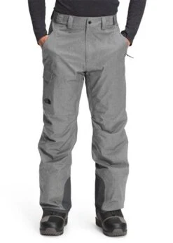 The North Face Men's Freedom Insulated Pant - 2023 Model -Ski Sales Shop 2122 tnf mensfreedominsulatedpant tnfmediumgreyheather