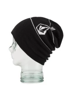 Volcom Men's Deadly Stones Beanie -Ski Sales Shop 2122 volcom mensdeadlystonesbeanie black2