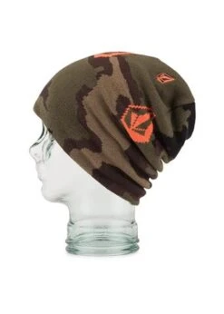 Volcom Men's Deadly Stones Beanie -Ski Sales Shop 2122 volcom mensdeadlystonesbeanie darkcamo2