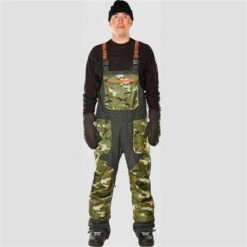 ThirtyTwo Men's Basement Bib -Ski Sales Shop 32s 8130001077 camo 1