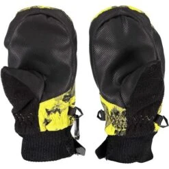 Obermeyer Obermeyer Thumbs Up Mitten Print - Youth -Ski Sales Shop 7802419187 obe thumbs up mit print nite vision back