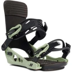 K2 Snowboarding Men's Meridian Snowboard Bindings -Ski Sales Shop f22 k2sb meridian jade front34