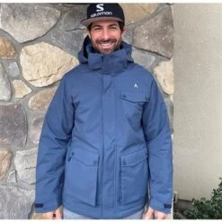 Terracea Terracea Peak CW Jacket - Men's -Ski Sales Shop fw21 m peak jkt storm blue 1