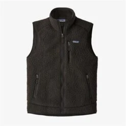Patagonia Men's Retro Pile Vest -Ski Sales Shop fw21 pat 22821 blk
