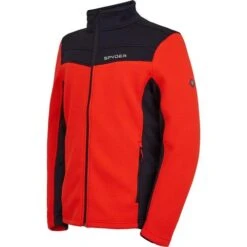 Spyder Men's Encore Full Zip Fleece Jacket -Ski Sales Shop fw22 191250 630 c
