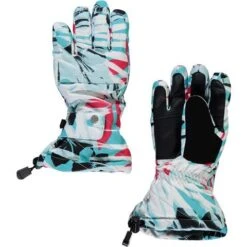 Spyder Girls Synthesis Ski Glove -Ski Sales Shop fw22 197056 434 a