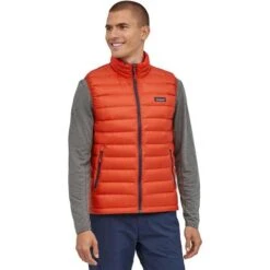 Patagonia Men's Down Sweater Vest - 2022 Model -Ski Sales Shop fw22 wbs21 84622 hte kt1