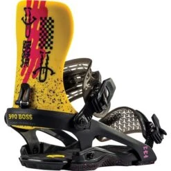 Rome Snowboards Men's 390 Boss Snowboard Binding -Ski Sales Shop fw23 2223 rome bdg 390 artifact main