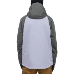 686 Men's GEO Insulated Jacket -Ski Sales Shop fw23 686 mensgeoinsulatedjacket goblingreencolorblock 4