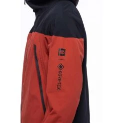 686 Men's GTX Hydrastash Sync Jacket -Ski Sales Shop fw23 686 mensgtxhydrastashsyncjacket brickredcolorblock 11