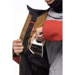 686 Men's GTX Hydrastash Sync Jacket -Ski Sales Shop fw23 686 mensgtxhydrastashsyncjacket brickredcolorblock 12