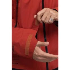 686 Men's GTX Hydrastash Sync Jacket -Ski Sales Shop fw23 686 mensgtxhydrastashsyncjacket brickredcolorblock 6