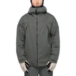 686 Men's GTX Hydrastash Sync Jacket -Ski Sales Shop fw23 686 mensgtxhydrastashsyncjacket goblingreen 2