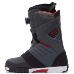 DC Shoes Men's Judge Boa Boots -Ski Sales Shop fw23 dc mensjudgeboaboots greyblackred 4