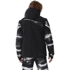 Obermeyer Men's Kodiak Jacket -Ski Sales Shop fw23 obermeyer menskodiakjacket blackout 2
