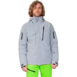 Obermeyer Men's Primo Jacket -Ski Sales Shop fw23 obermeyer mensprimojacket shale 1