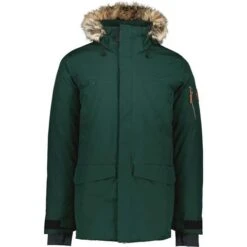 Obermeyer Men's Ridgeline Jkt W/ Faux Fur -Ski Sales Shop fw23 obermeyer mensridgelinejacketwithfauxfur nightops 4