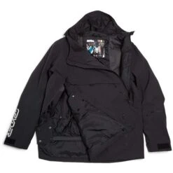 Spyder Men's All Out Anorak -Ski Sales Shop fw23 spyder mensalloutanorak black 5