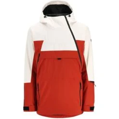 Spyder Men's All Out Anorak -Ski Sales Shop fw23 spyder mensalloutanorak rooibostea 4