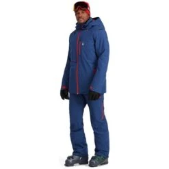 Spyder Men's Avid Jacket -Ski Sales Shop fw23 spyder mensavidjacket abyssvolcano 3