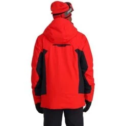 Spyder Men's Avid Jacket -Ski Sales Shop fw23 spyder mensavidjacket volcanoblack 2