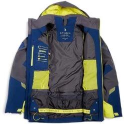 Spyder Men's Leader Jacket -Ski Sales Shop fw23 spyder mensleadergtxjacket abysscitron 8