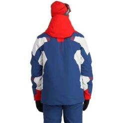 Spyder Men's Leader Jacket -Ski Sales Shop fw23 spyder mensleadergtxjacket abyssvolcano 2