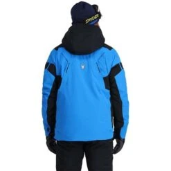 Spyder Men's Monterosa GTX Jacket -Ski Sales Shop fw23 spyder mensmonterosagtxjacket collegiate 2