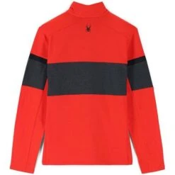 Spyder Men's Speed Half Zip Fleece Jacket 19 Spyder Men's Speed Half Zip Fleece Jacket -Ski Sales Shop fw23 spyder mensspeedhalfzipfleecejacket volcanoebony 2