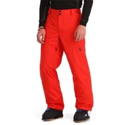 Spyder Men's Traction Pant -Ski Sales Shop fw23 spyder menstractionpant volcano 1