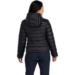 Ski Sales Shop -Ski Sales Shop fw23 spyder womenstimelesshoodiedownjacket black 2