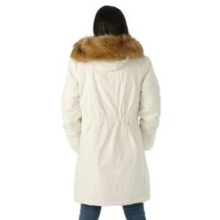 The North Face Women's Arctic Parka -Ski Sales Shop fw23 tnf womensarcticparka white model3