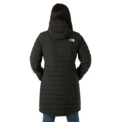 The North Face Women's Belleview Stretch Down Parka -Ski Sales Shop fw23 tnf womensbelleviewstretchdownparka black model3