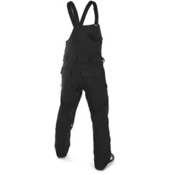 Volcom Men's Roan Bib Overall -Ski Sales Shop fw23 volcom mensroanbiboverall black 2