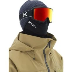 Anon M3 Goggle + Bonus Lens + MFI Face Mask -Ski Sales Shop m3mfi blacksonarred