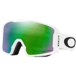 Oakley Prizm Line Miner XM Goggle -Ski Sales Shop oakley prizm line miner xm goggle matte white prizm jade iridium