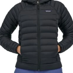 Patagonia Women's Down Sweater Hoody -Ski Sales Shop pat 84712 blk model3