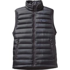 Patagonia Men's Down Sweater Vest - 2022 Model -Ski Sales Shop patagonia down sweater vest mens forge grey
