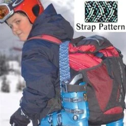 Fast Strap Fast Strap Spring Loaded Ski Boot Strap -Ski Sales Shop peacock fast strap spring loaded ski boot strap 32354