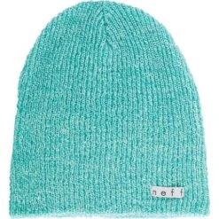 NEFF Women's Daily Heather Beanie -Ski Sales Shop teal white neff daily heather beanie 31656